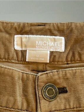 MICHAEL Michael Kors Tan Corduroy Pants